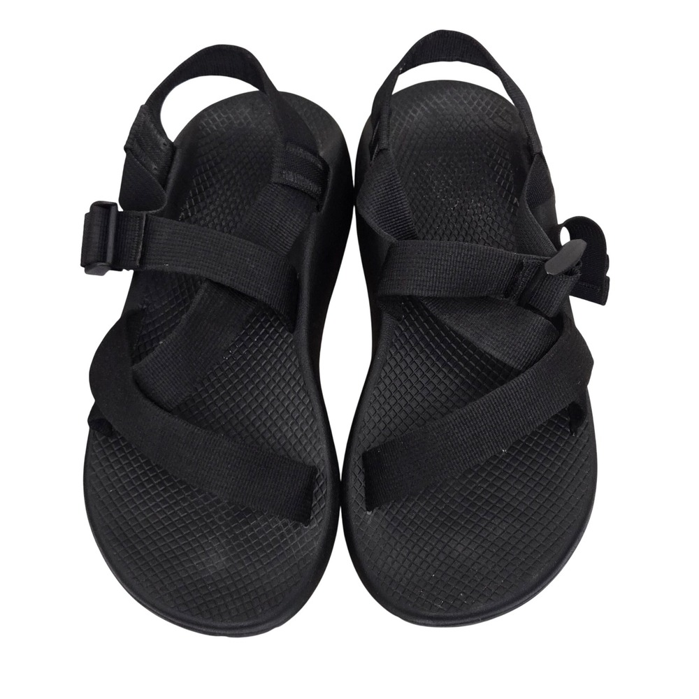 Chaco Z1‎ Yampa Mens Black Sport Sandals Size 9 Vibram Sole Adjustable Casual